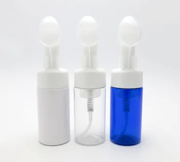 20 x 100 ml DIY Caurspīdīgs Zils pet plastmasas putošanas Sūknis pudeli 100cc Skaidrs, Losjons, Krēms, Putas Konteineri Iepakojuma