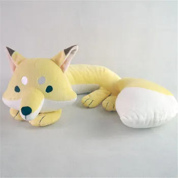 Touken Ranbu Online plīša lelle Anime Nakigitsune fox attēls rotaļlietu pildījuma spilvens cosplay 40cm par dāvanu